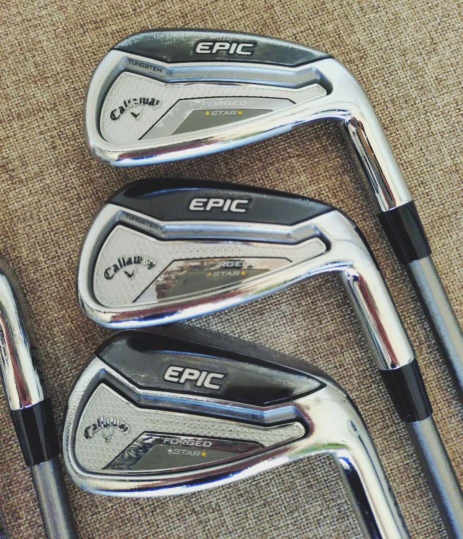Callaway EPIC 6本 Steel Fiber fc 90cw f4
