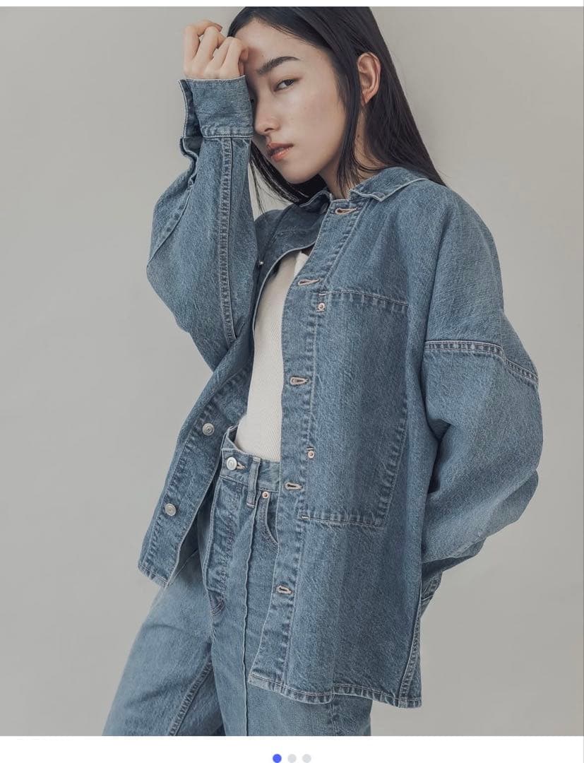 ジャケット・アウター phebus / WASHI DENIM TRUCKER JACKET