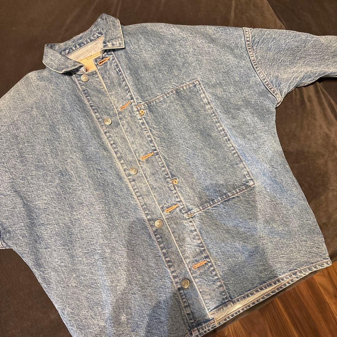 ジャケット・アウター phebus / WASHI DENIM TRUCKER JACKET