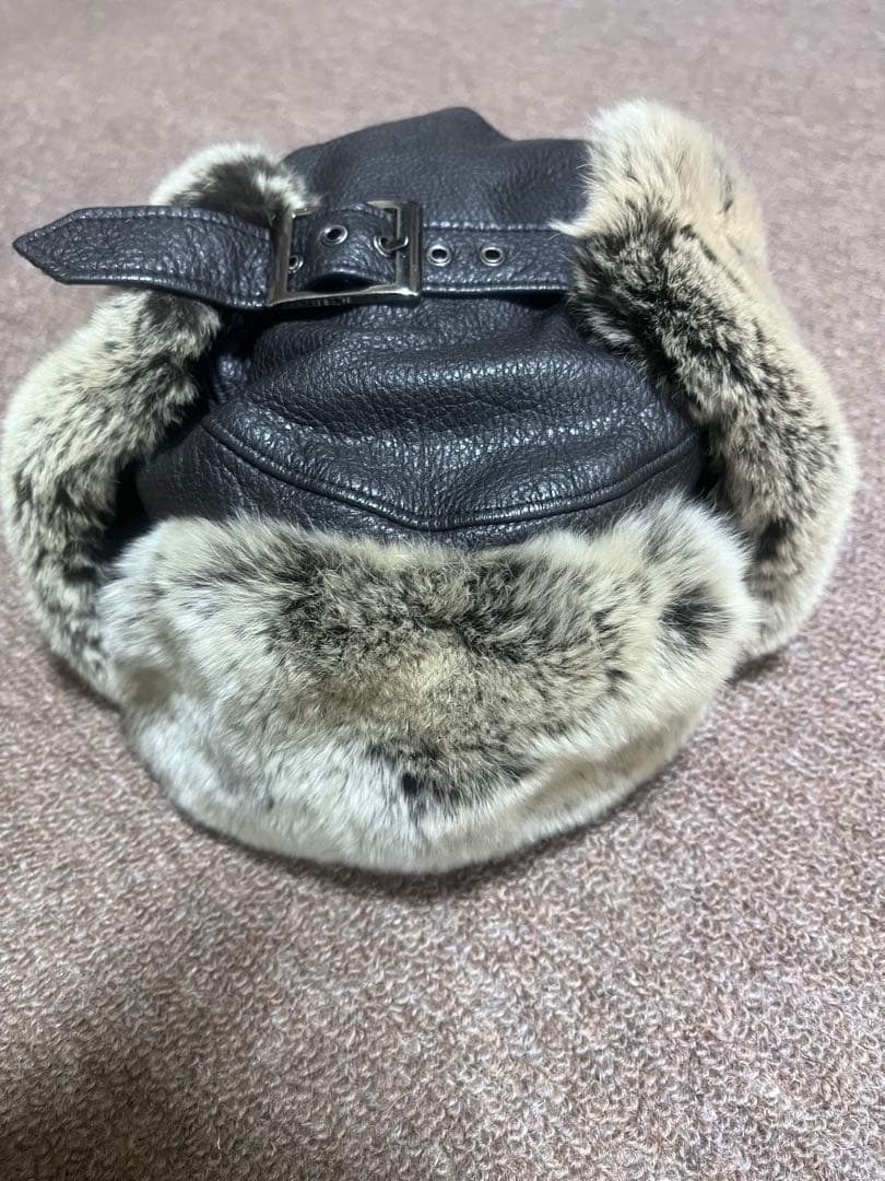 ステットソン　フライトキャップ　STETSON レザー　ヴィンテージ