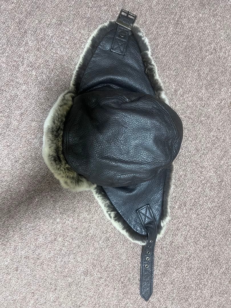 ステットソン　フライトキャップ　STETSON レザー　ヴィンテージ