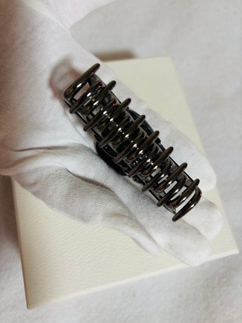 【レア/極美品】アッカaccaクリップ　ピン　チェーン　黒　コラーナ