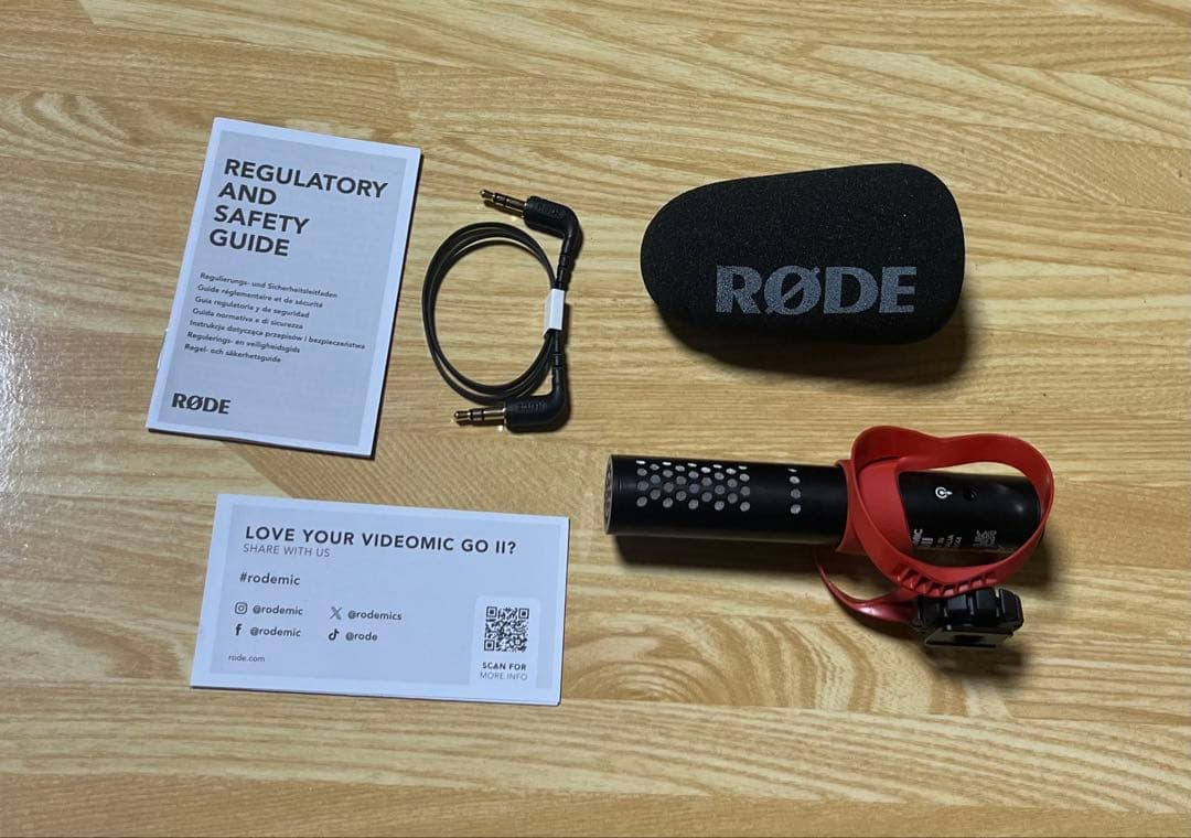 RØDE VIDEOMIC GOII + DEADCAT GO てつや