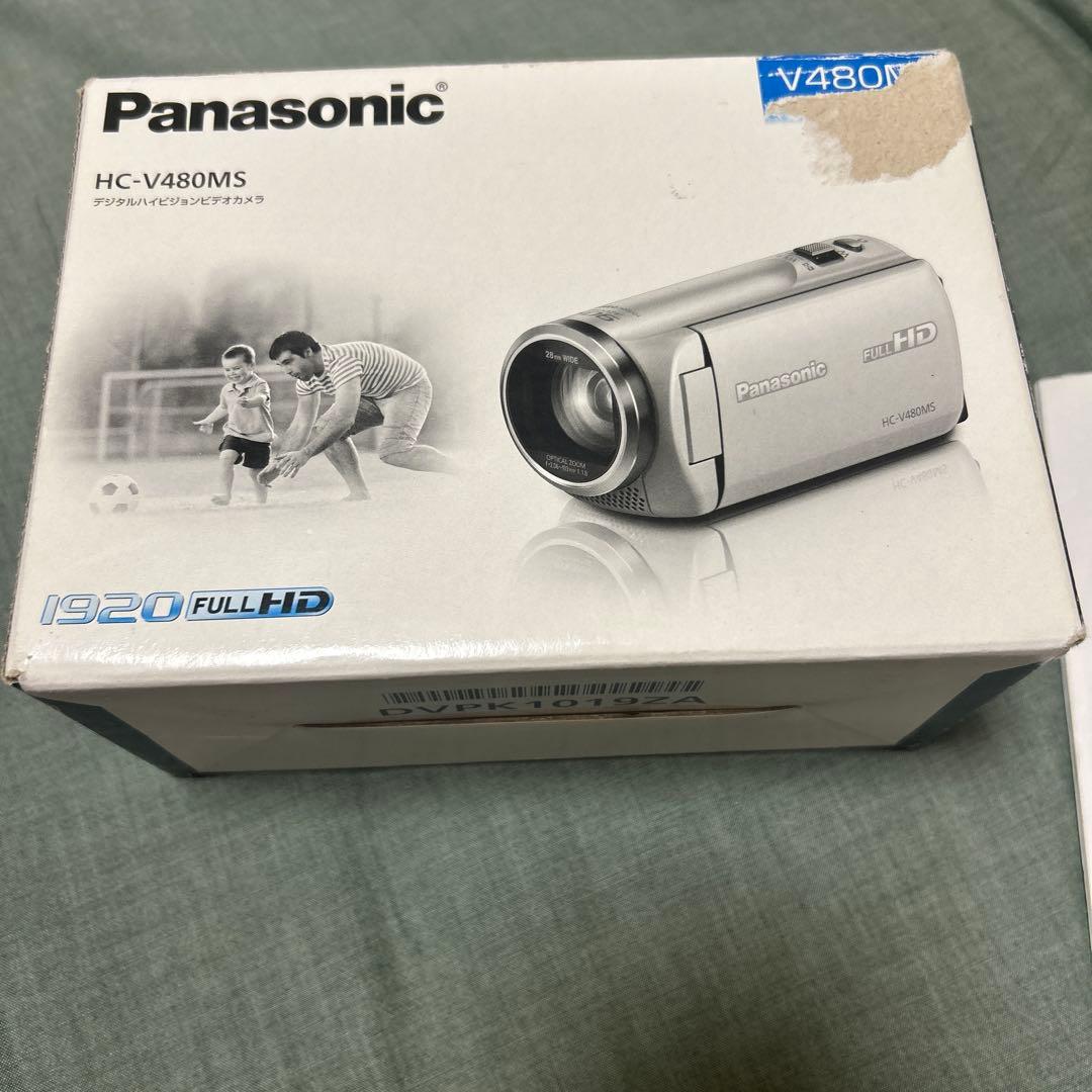 【美品】Panasonic HC-V480MS-K ビデオカメラ ブラック