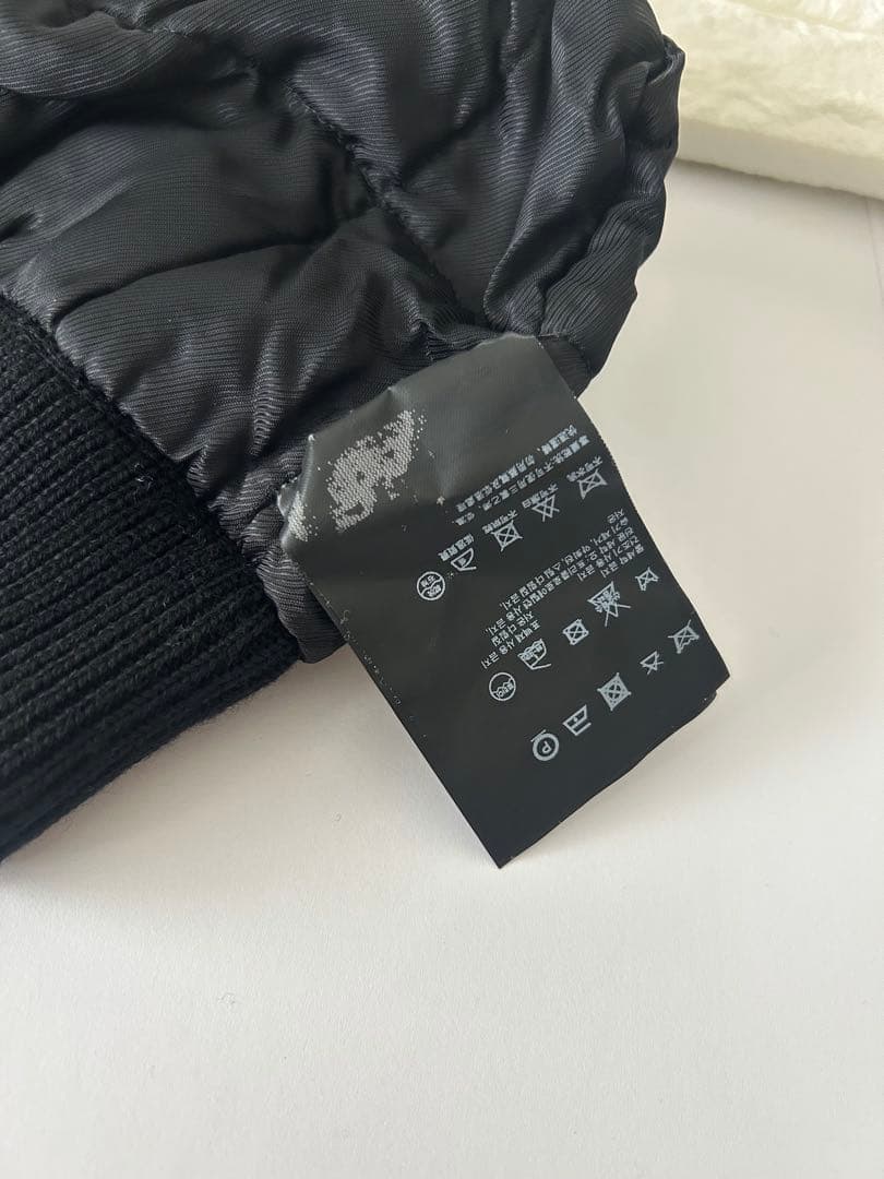 PRADA プラダ　ニット帽　ブラック　黒