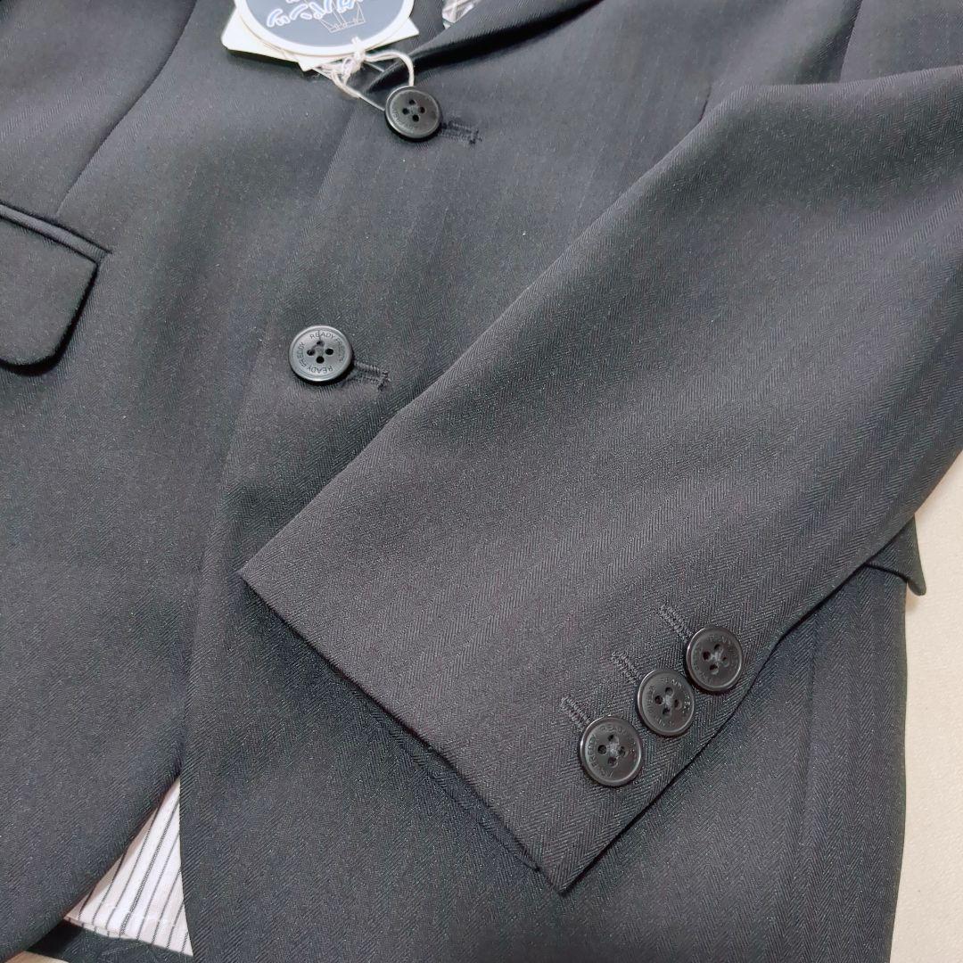 新品タグ付★レディフレディ　ロングパンツスーツ6点セット　卒服　ブラック　120