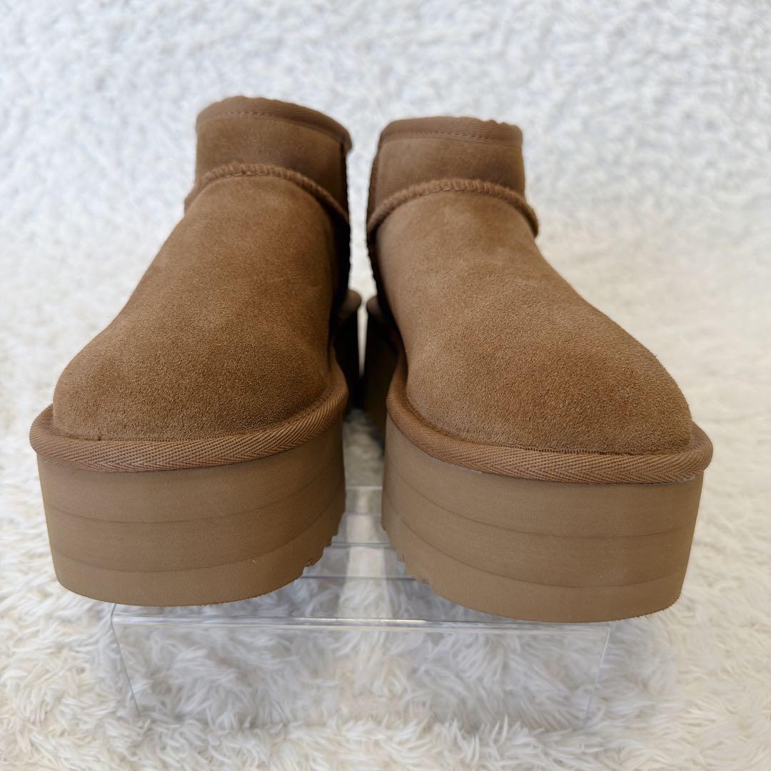 未使用 UGG クラシック ウルトラ ミニ プラットフォーム 厚底 23cm