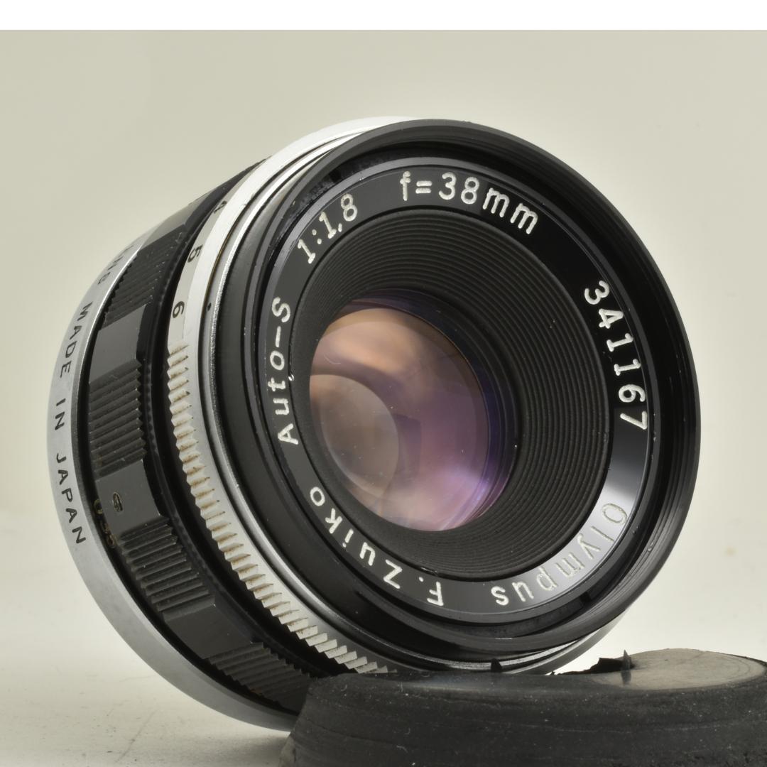 整備済 Olympus PEN FT 38mm F1.8 TTL 露出計OK