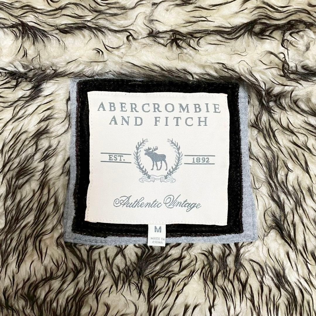 y2k❤️ Abercrombie & Fitch ファー ダブルジップパーカー