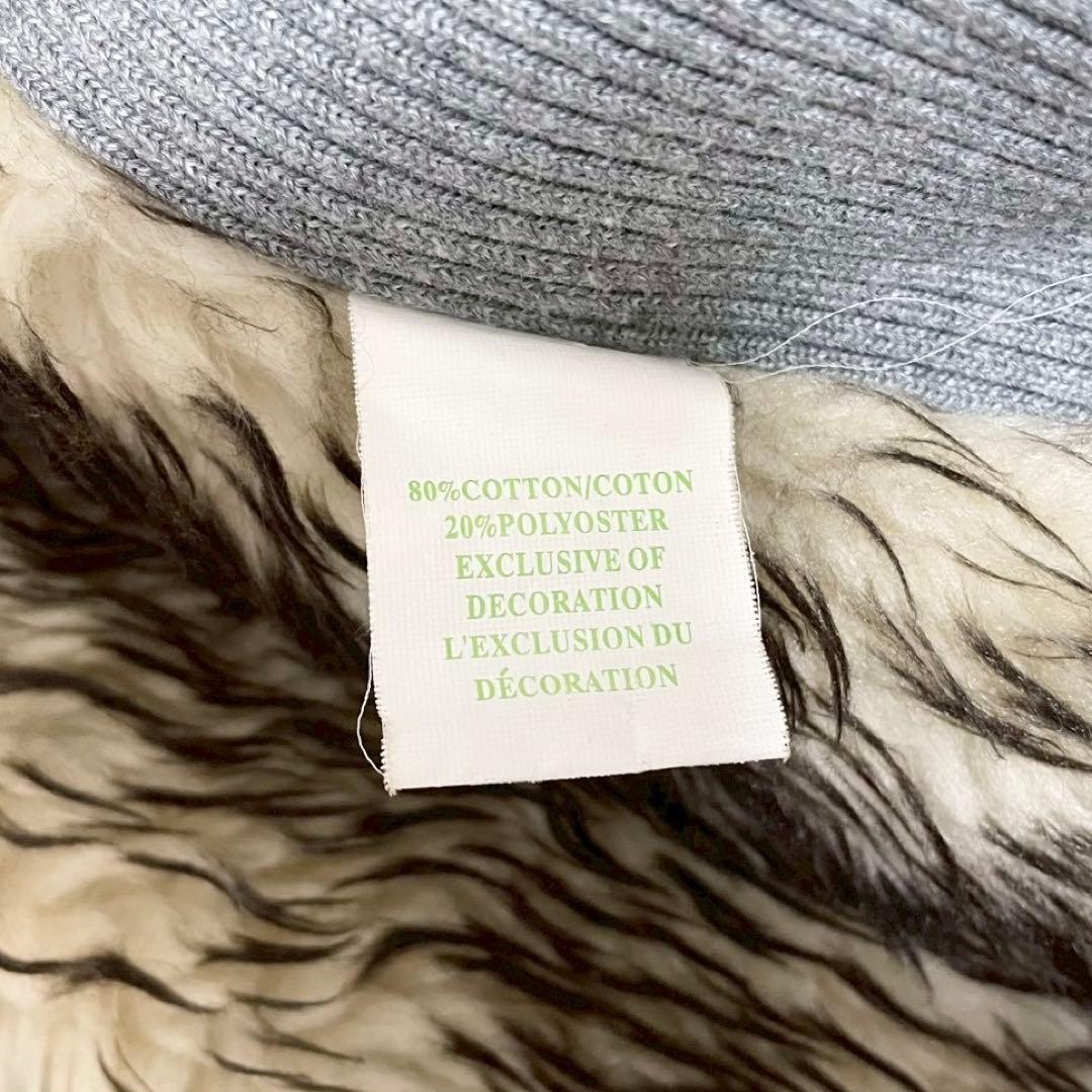 y2k❤️ Abercrombie & Fitch ファー ダブルジップパーカー