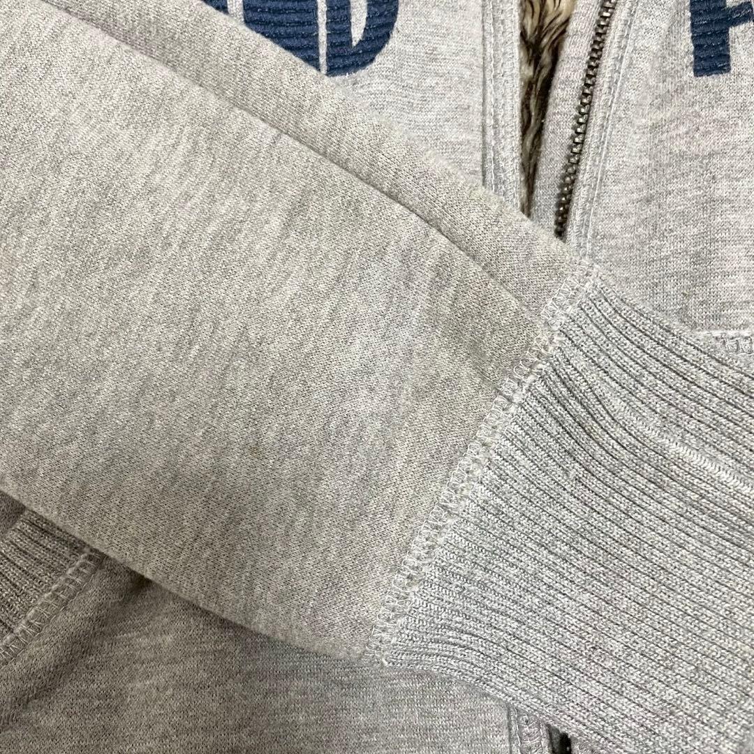 y2k❤️ Abercrombie & Fitch ファー ダブルジップパーカー