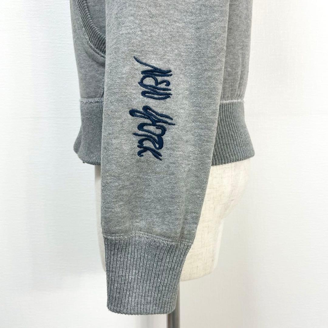 y2k❤️ Abercrombie & Fitch ファー ダブルジップパーカー