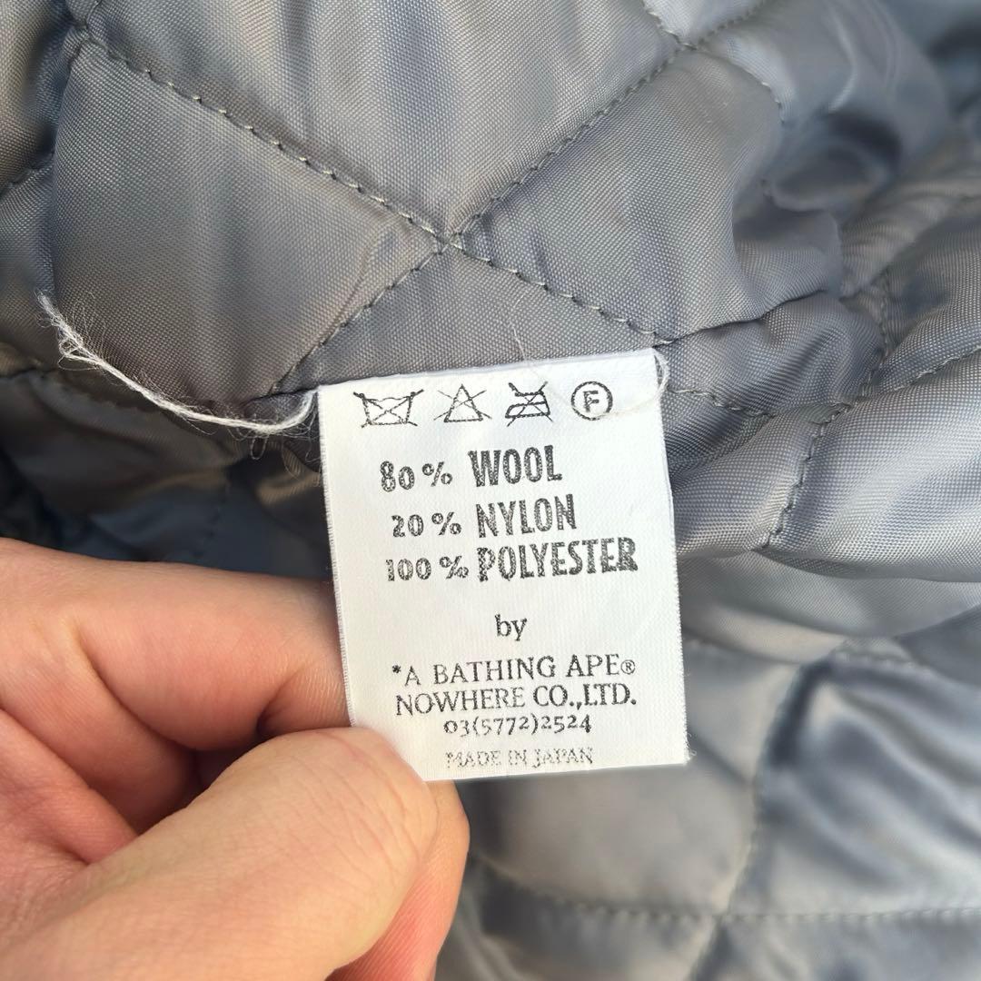 a bathing ape × neighborhood スタジャン