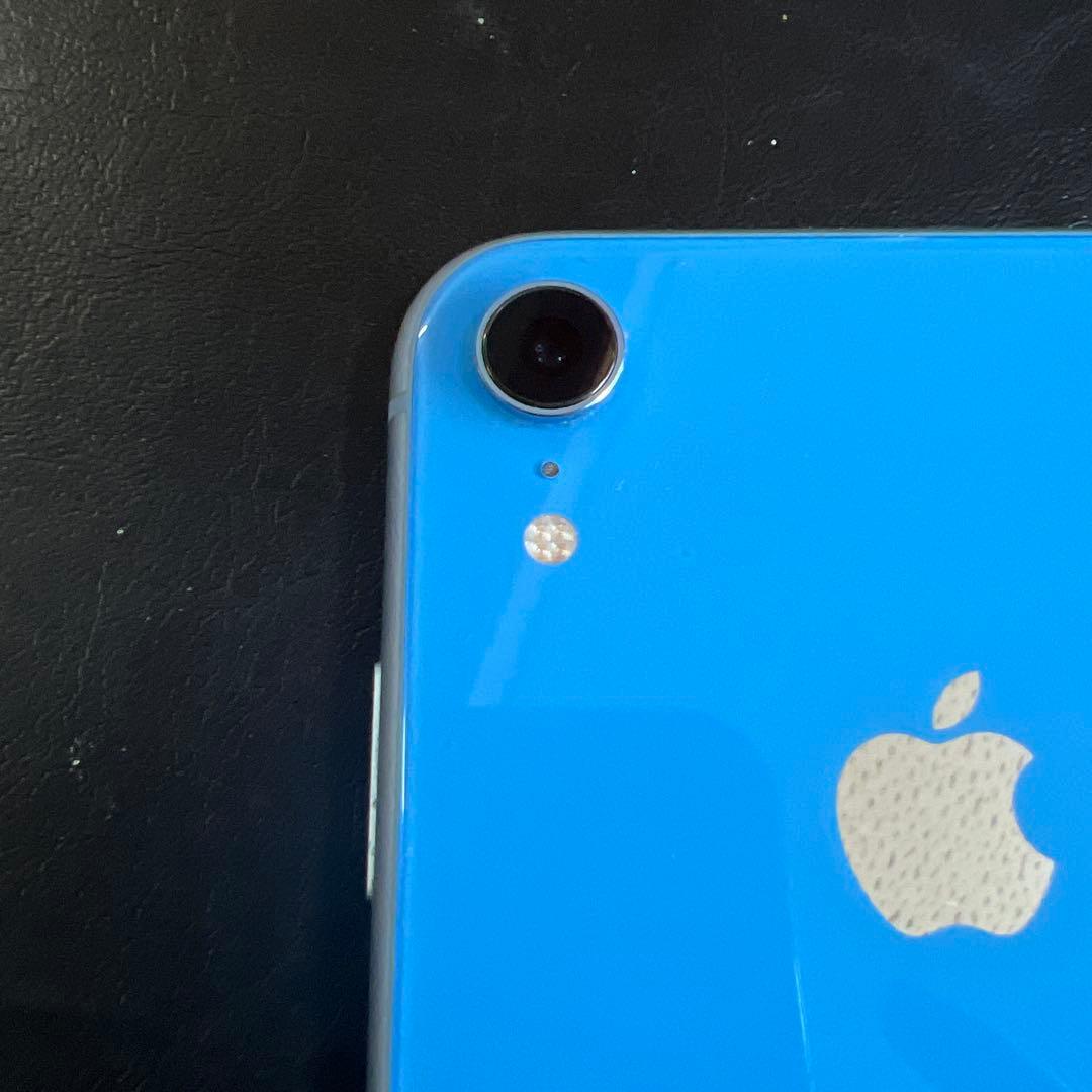 Apple iPhone XR ブルー 本体 64GB バッテリー残量87%