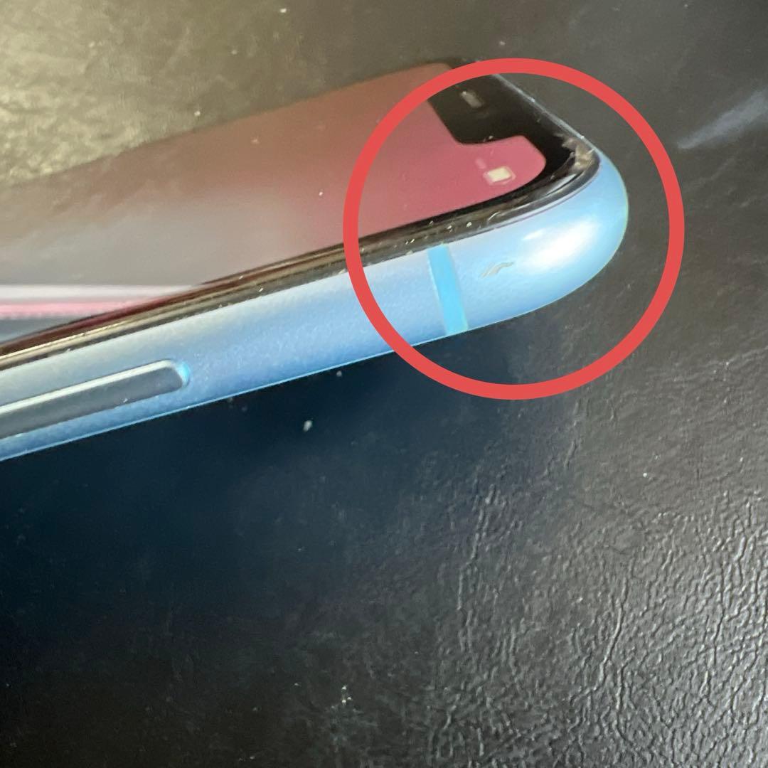 Apple iPhone XR ブルー 本体 64GB バッテリー残量87%