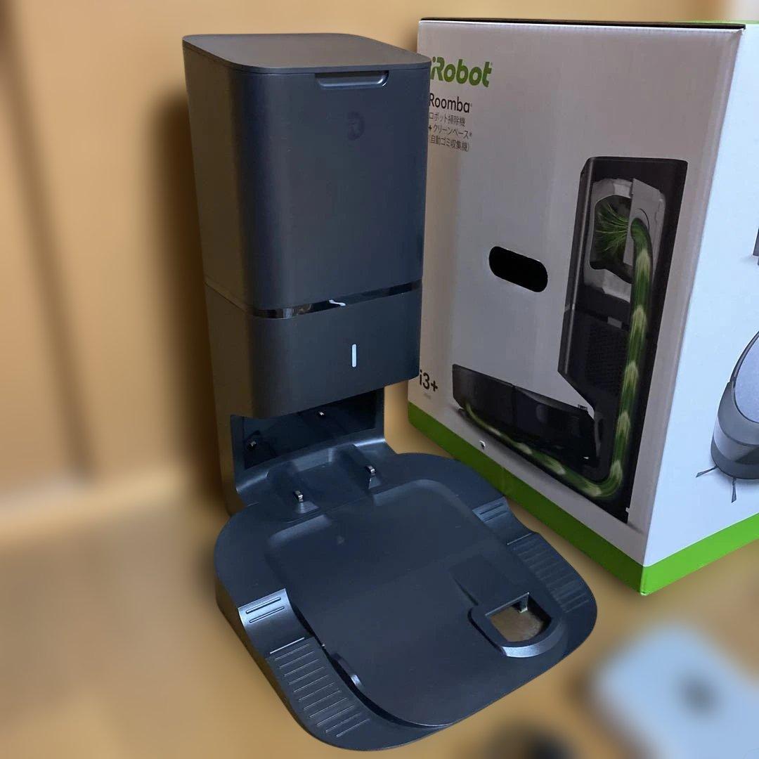 iRobot ルンバ i3+ ロボット掃除機 クリーンベース付属 動作確認済み