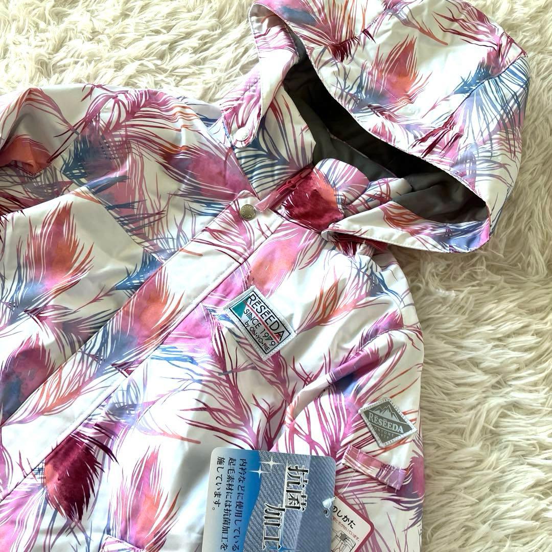 #M2✨新品RESSEDA✨スキー スノボ ウェア 上下 150 女の子 雪遊び