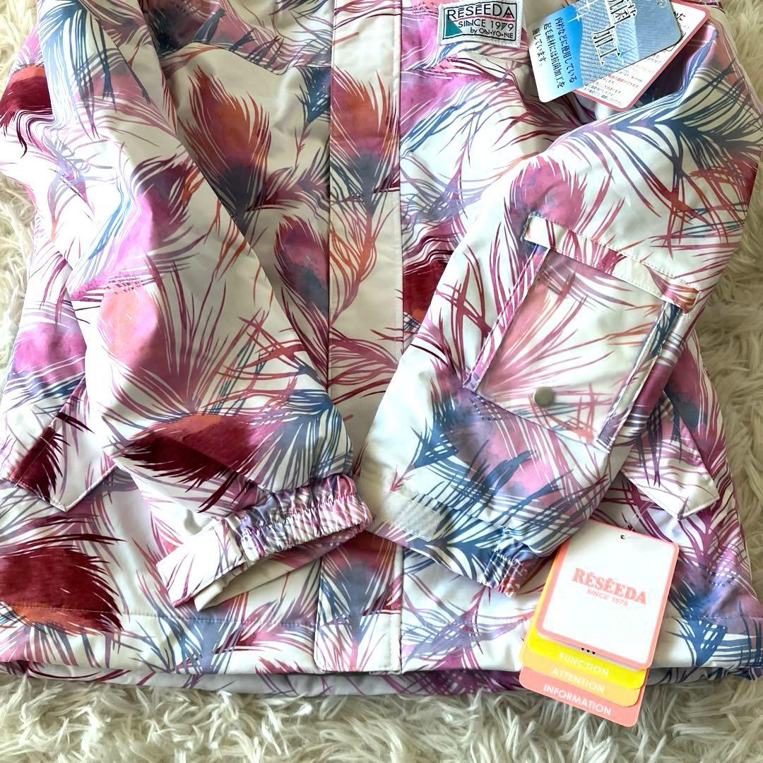 #M2✨新品RESSEDA✨スキー スノボ ウェア 上下 150 女の子 雪遊び