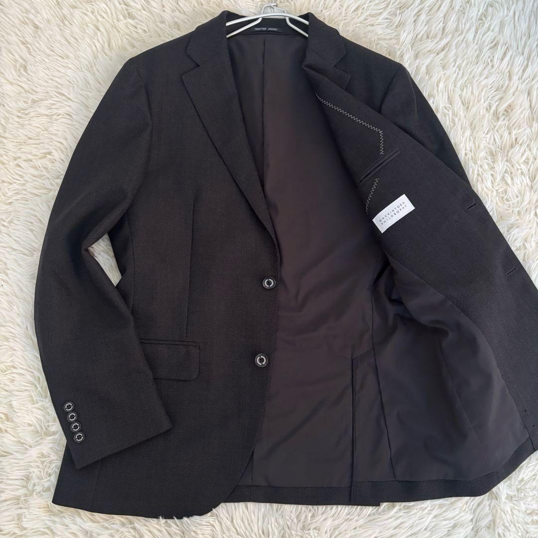 極美品 マッキントッシュフィロソフィー トロッターテーラードジャケットL 洗濯可