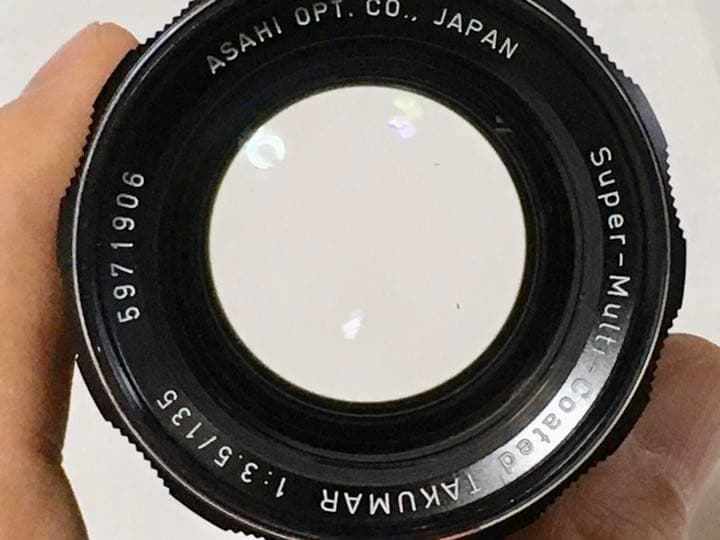 旭光学　Super-Multi-coated TAKUMAR 135mmF3.5