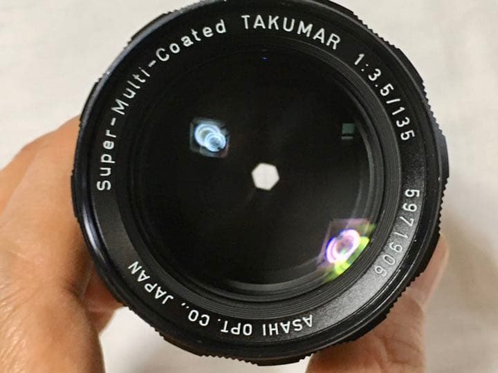 旭光学　Super-Multi-coated TAKUMAR 135mmF3.5