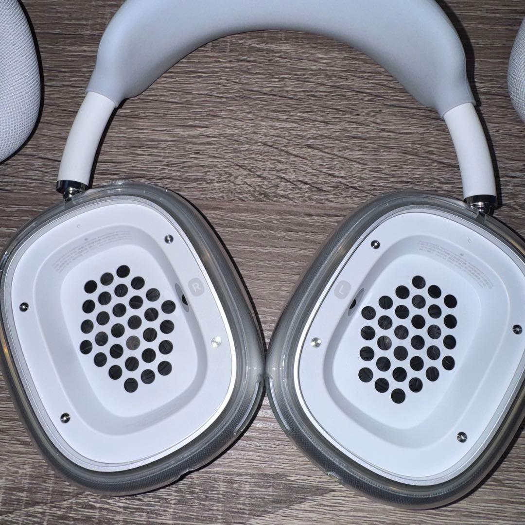 AirPods Max シルバー 本体 スマートケース付き 保護カバー付き