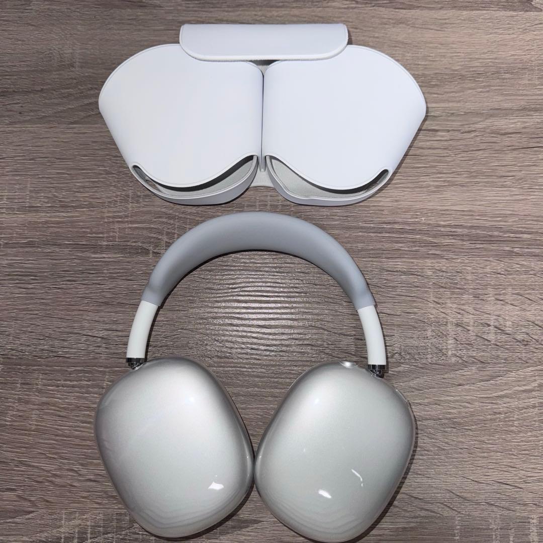 AirPods Max シルバー 本体 スマートケース付き 保護カバー付き