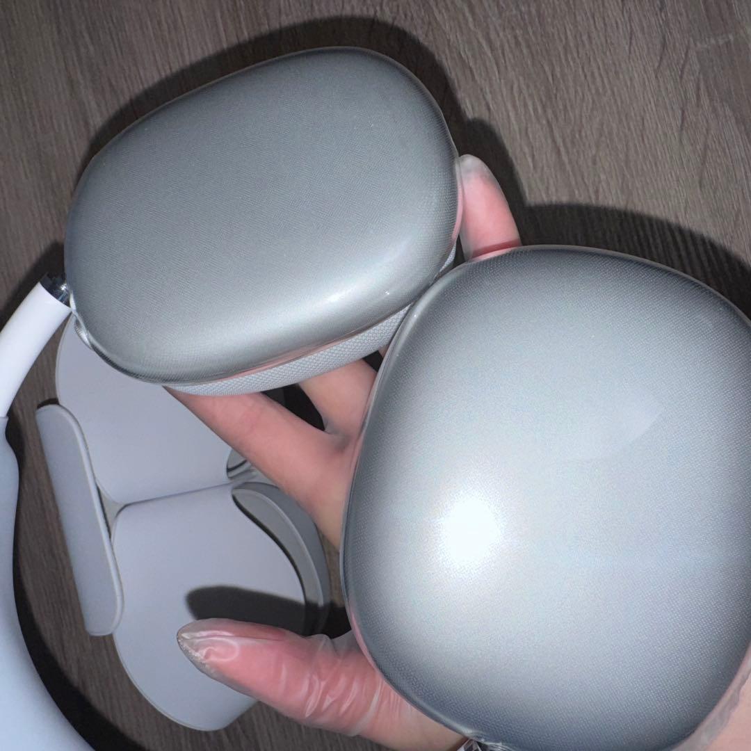 AirPods Max シルバー 本体 スマートケース付き 保護カバー付き