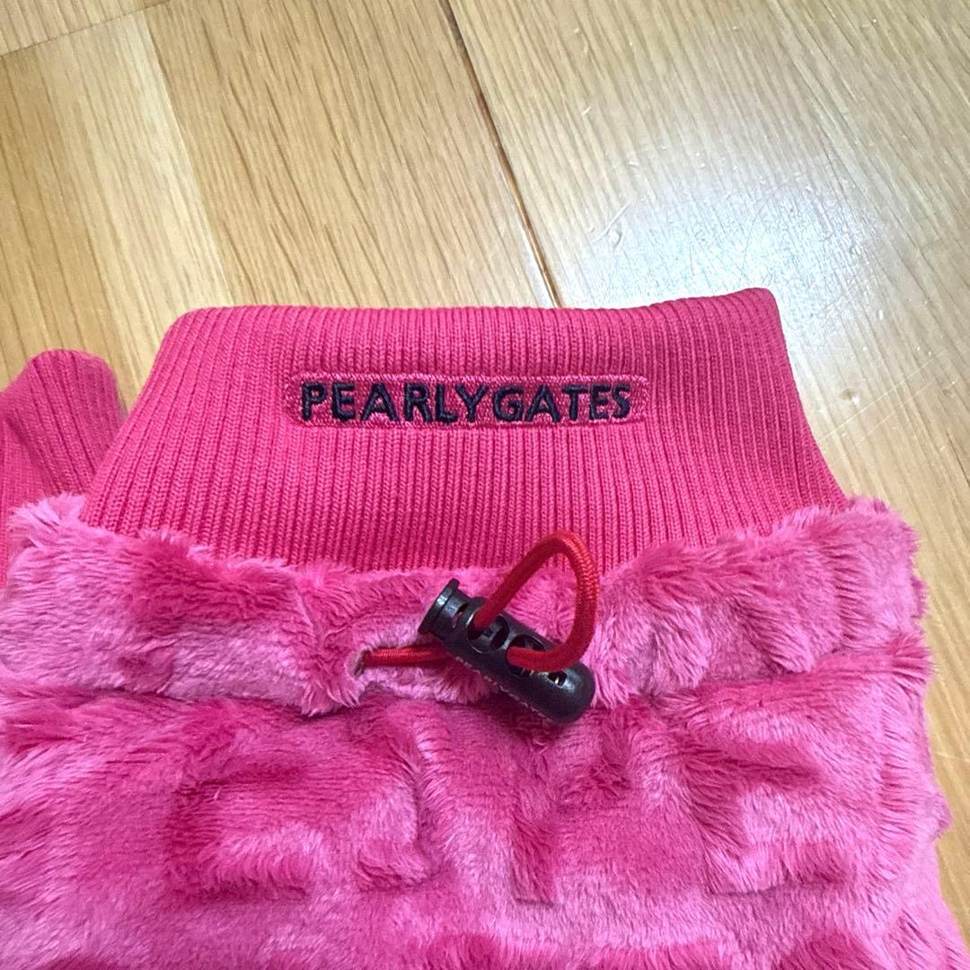 PEARLY GATES レッグウォーマー ピンク 未使用 値下げ不可