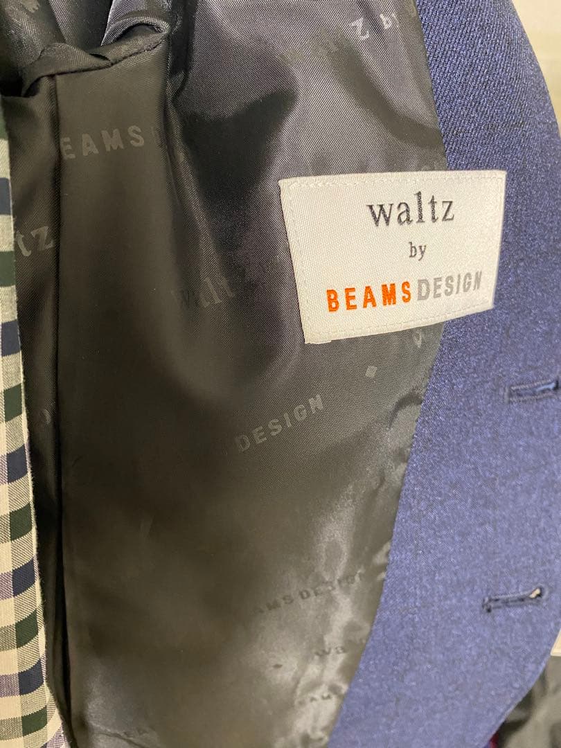 Beams Waltz ネイビー スーツ　120 蝶ネクタイ　入学式　卒園式