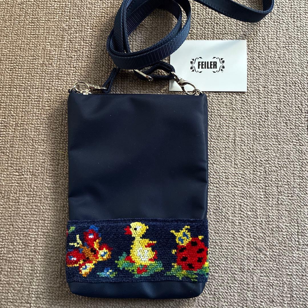 フェイラー　ハイジ　ハンカチ+メッシュポーチSとハイジスマホショルダー