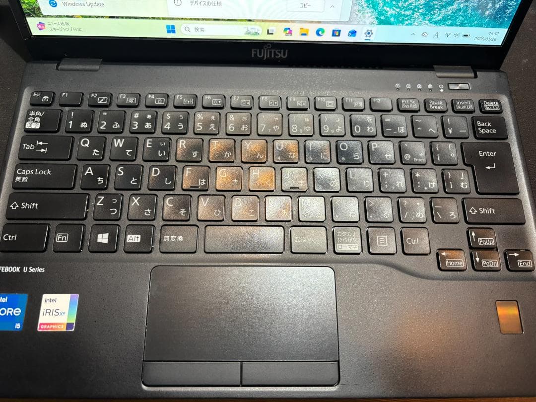 【値下げ】富士通LIFEBOOK　U9311/F　第11世代CPU搭載！