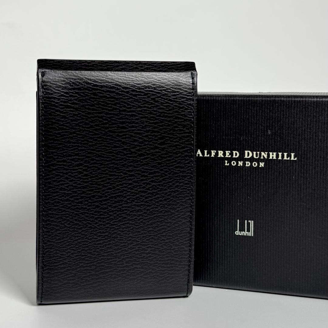 未使用　dunhill　ダンヒル　レザー　カードケース　名刺入れ　パスケース