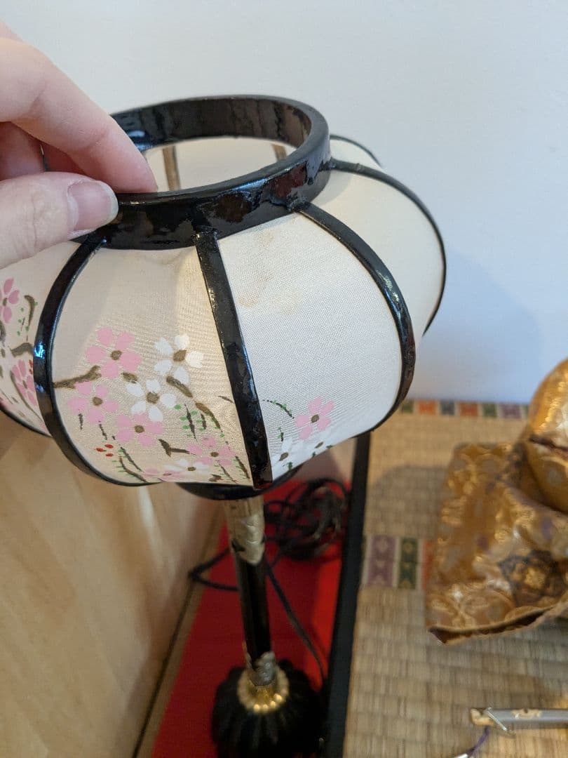 ひな人形　島津　お雛様、お内裏様、屏風、ぼんぼり