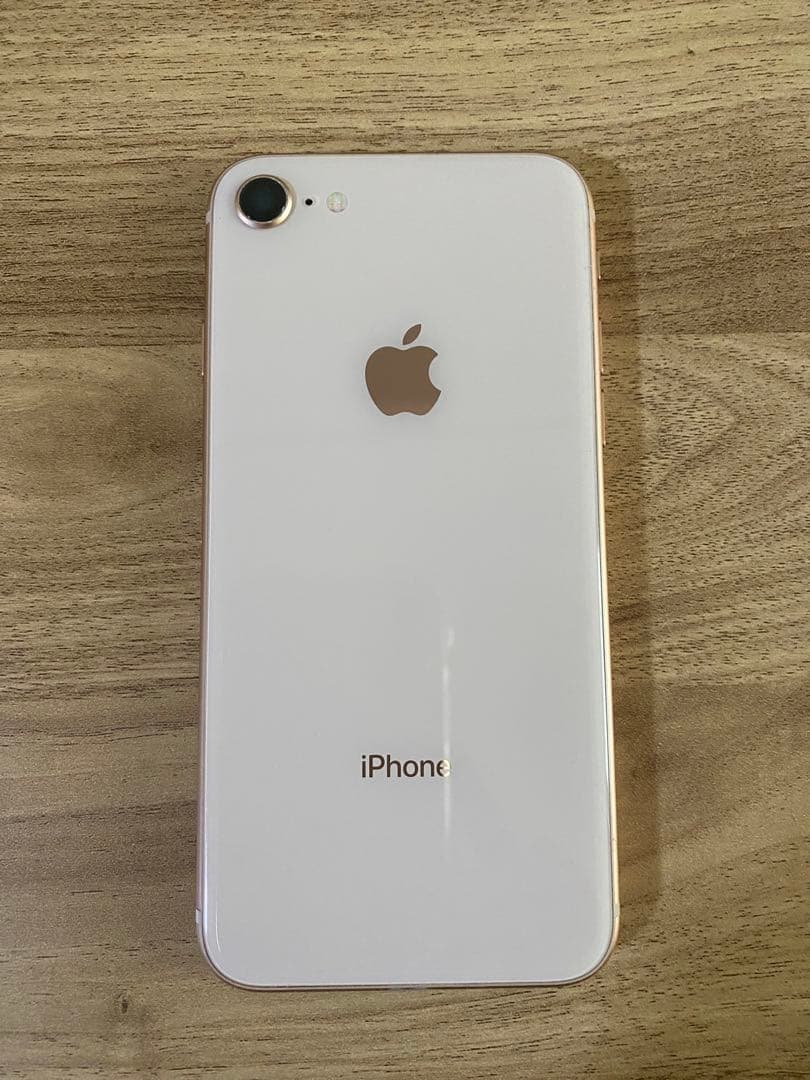 iPhone8 ローズゴールド 本体　バッテリー最大容量100%　iPhone