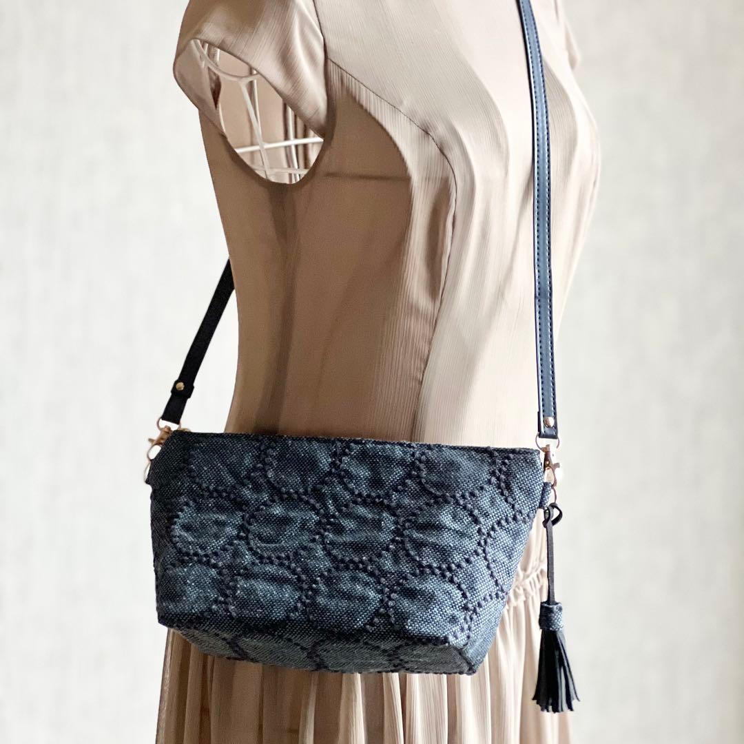 ミナペルホネン tambourineショルダーバッグMB509-061