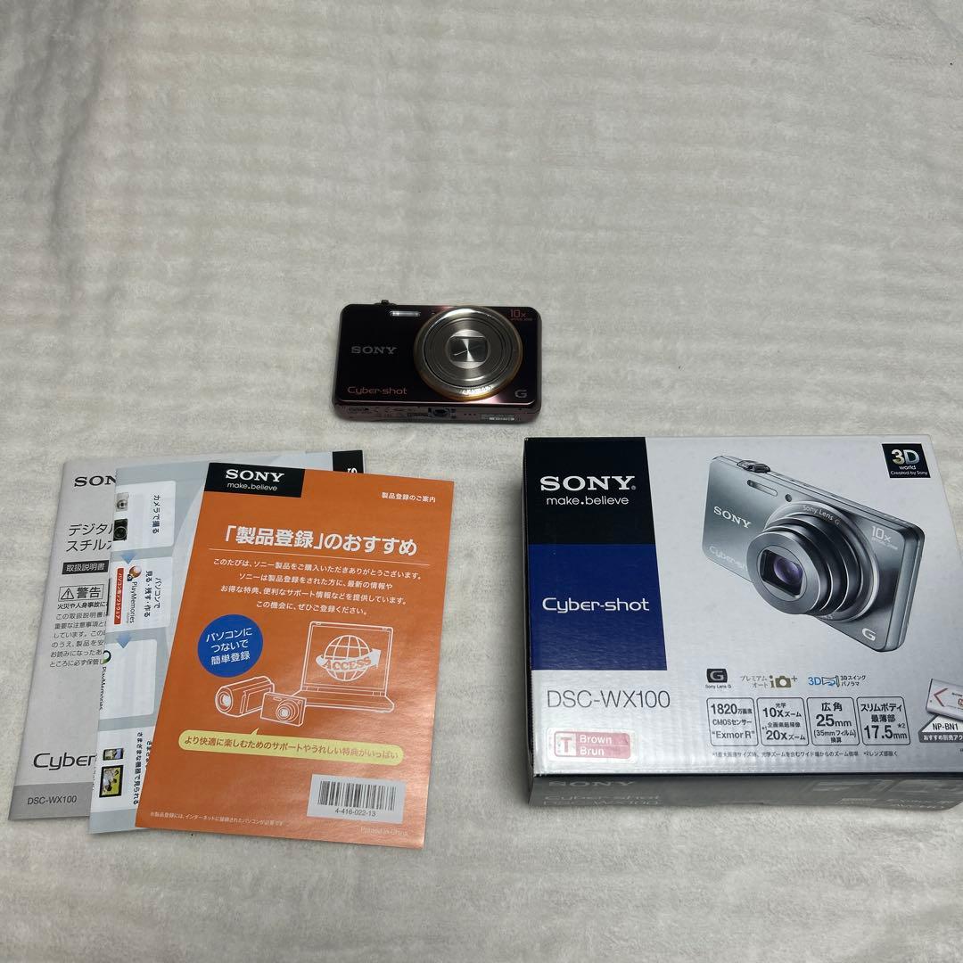 デジタルカメラSONY DSC-WX100