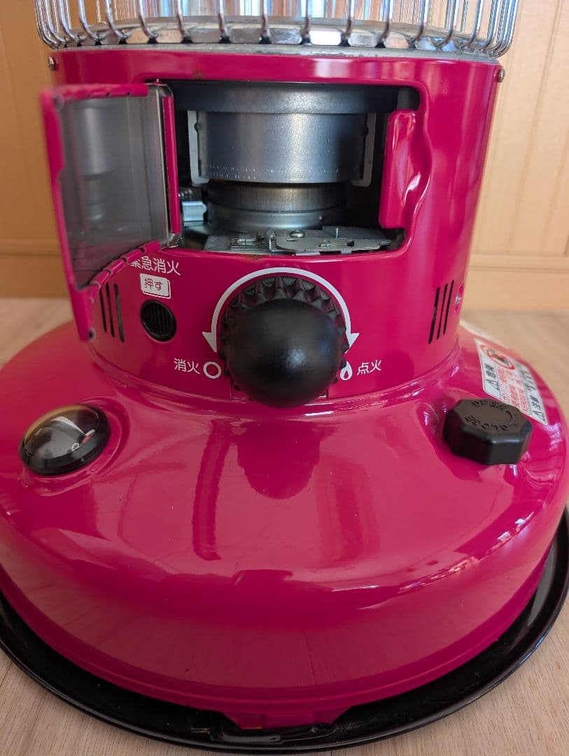 即発送★21年製トヨトミ 石油ストーブ Rainbow RB-25D ピンク