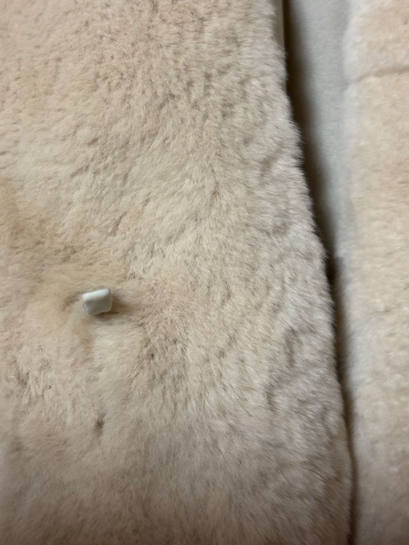 フランス　CＡＲＶＥＮ　ミンク　チンチラコート