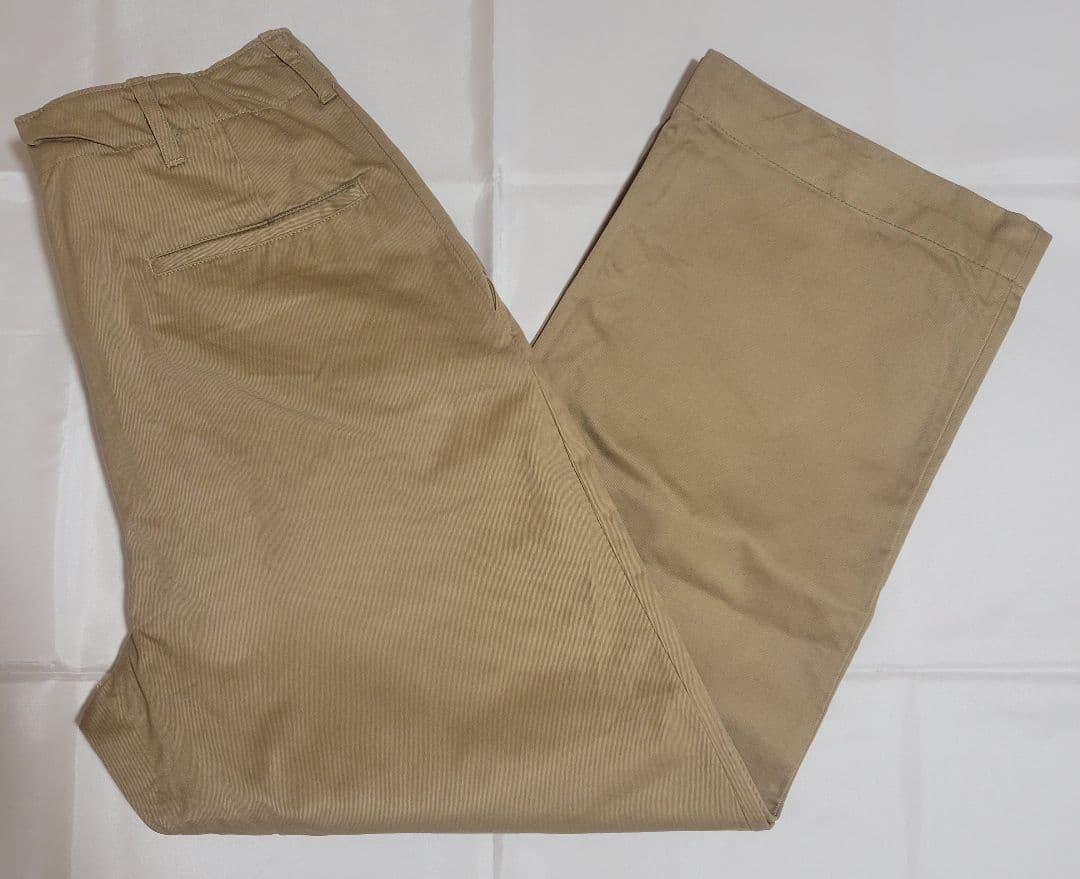 アオロン WAIPER 米軍 M45 チノ トラウザー カーキ ワイパー