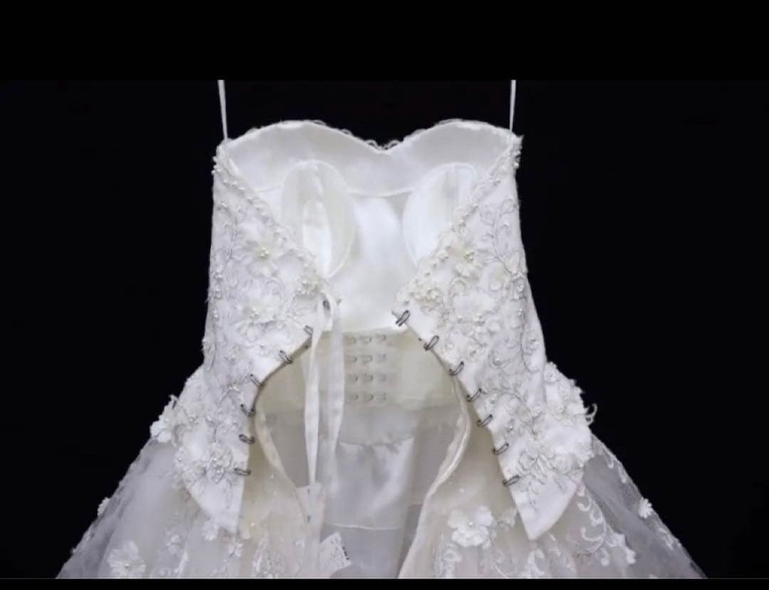 [最終お値下げ]ウェディングドレス　前撮りドレス　7〜9号　マリアローザ