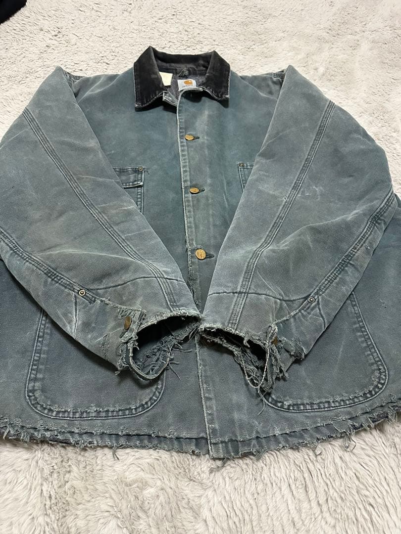 Carhartt ボロの美学　ミシガン　チョアコート　80s