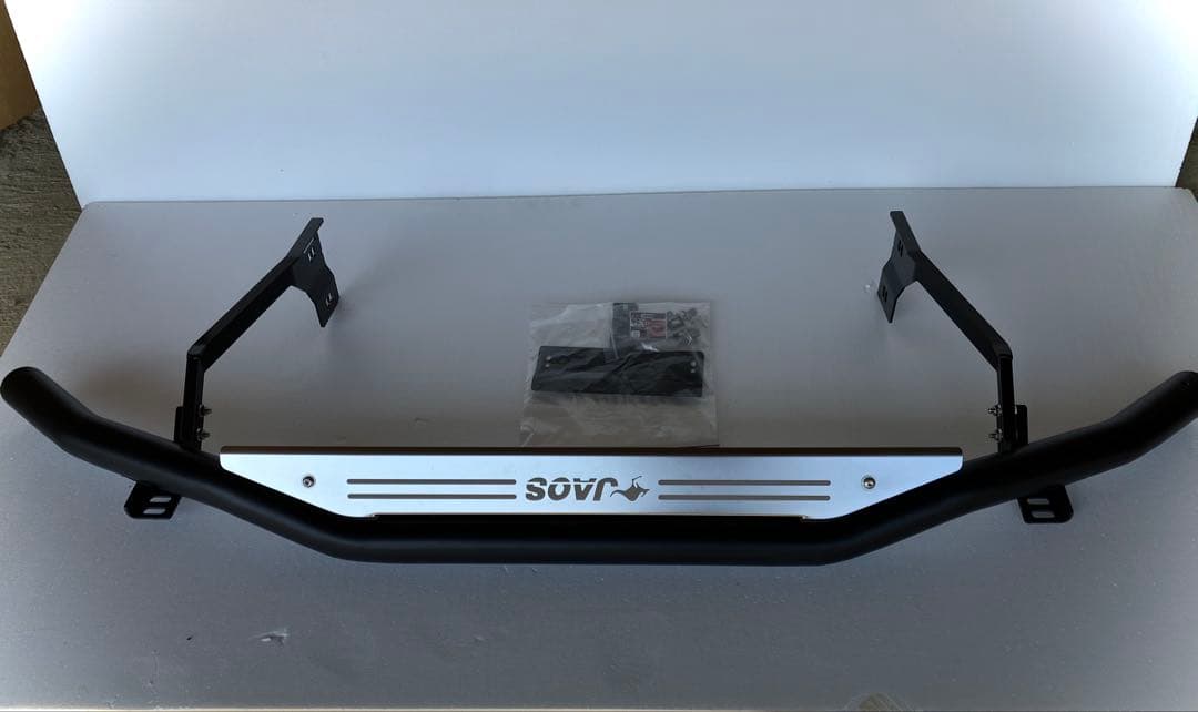 ジャオス　フロントスキッドバー ブラック/ブラスト ハイラックス 125系