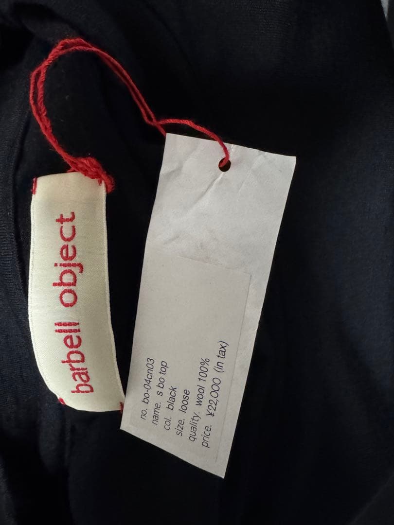 トップス barbell object s bo top