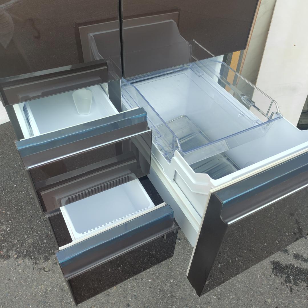 大阪市内配送無料 SHARP SJ-AF50F 502L 19年製 冷凍冷蔵庫