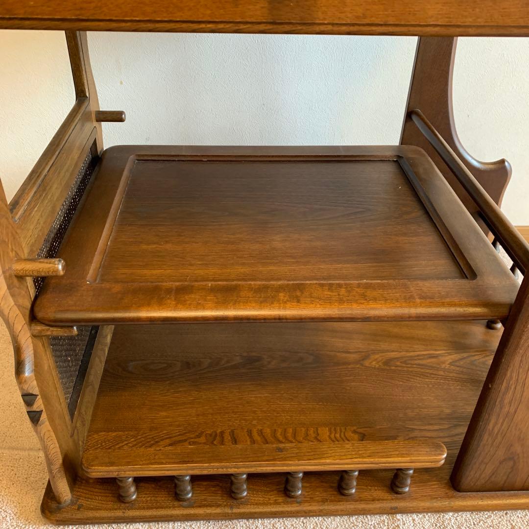 カリモク　キッチンワゴン　キャスターなし