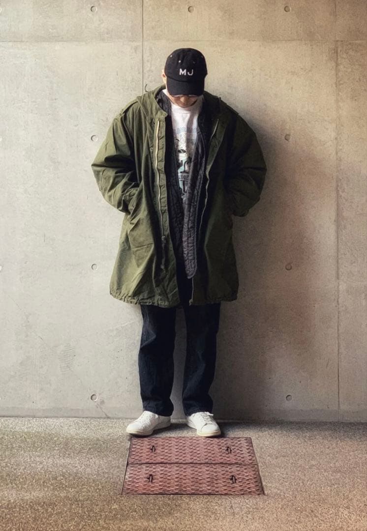 極美品　米軍実物 M51 フィッシュテールパーカー モッズコート L