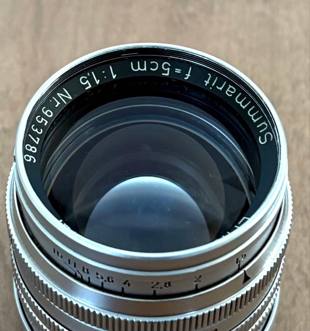 ズマリット 50㎜ f1.5 Summarit ライカ LEICA