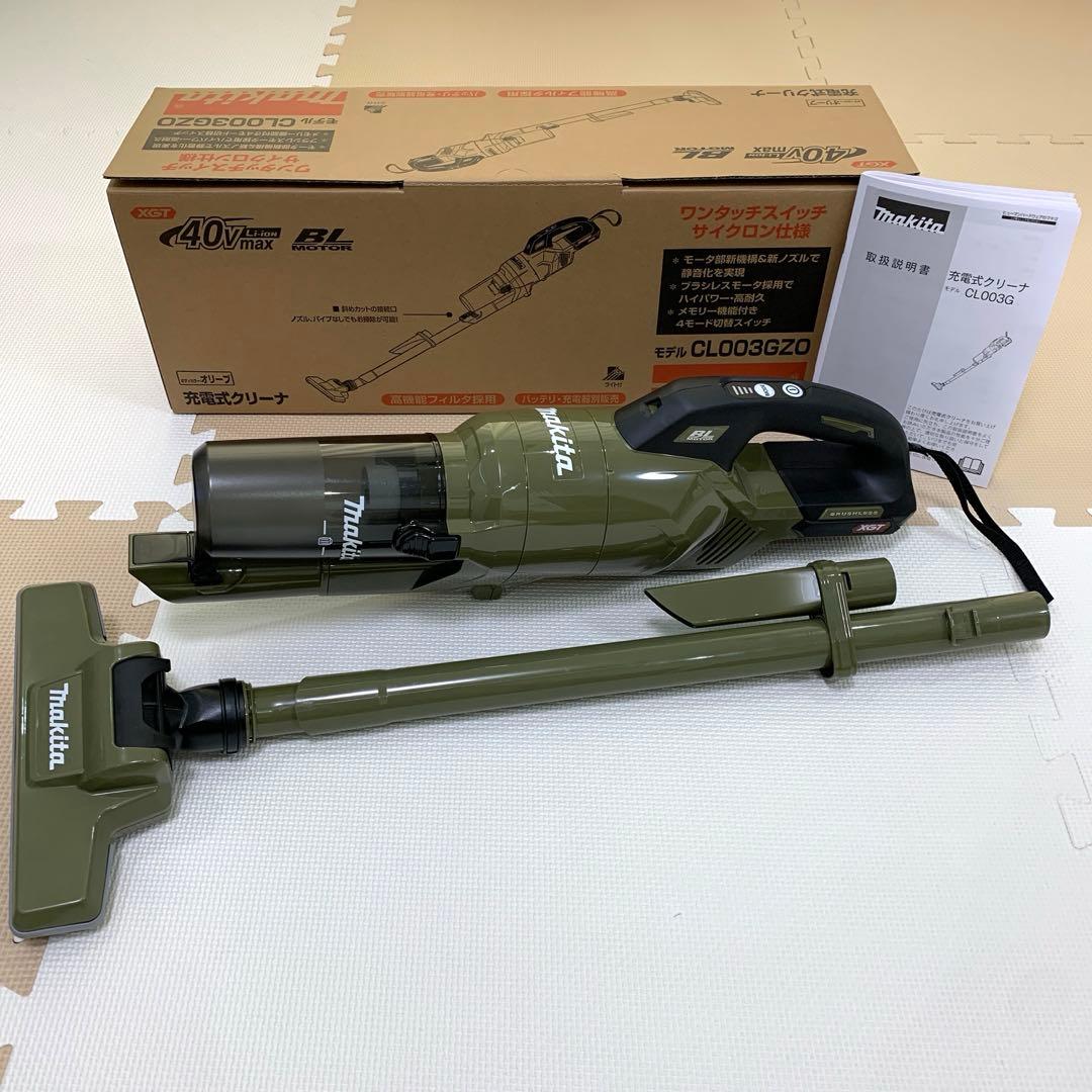 【超美品】マキタ 充電式クリーナ CL003G オリーブ