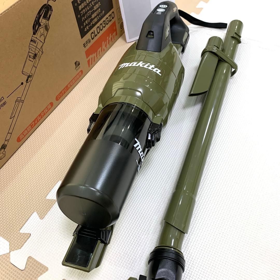 【超美品】マキタ 充電式クリーナ CL003G オリーブ